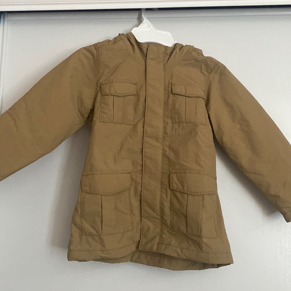 NWT Old Navy Size 5T Micro Fleece Lined Utility Jacket